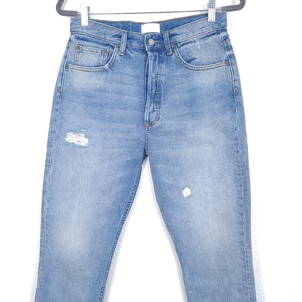 NWT BOYISH The Billy High Rise Rigid Skinny Jeans In Taxi Driver - Picture 5 of 16